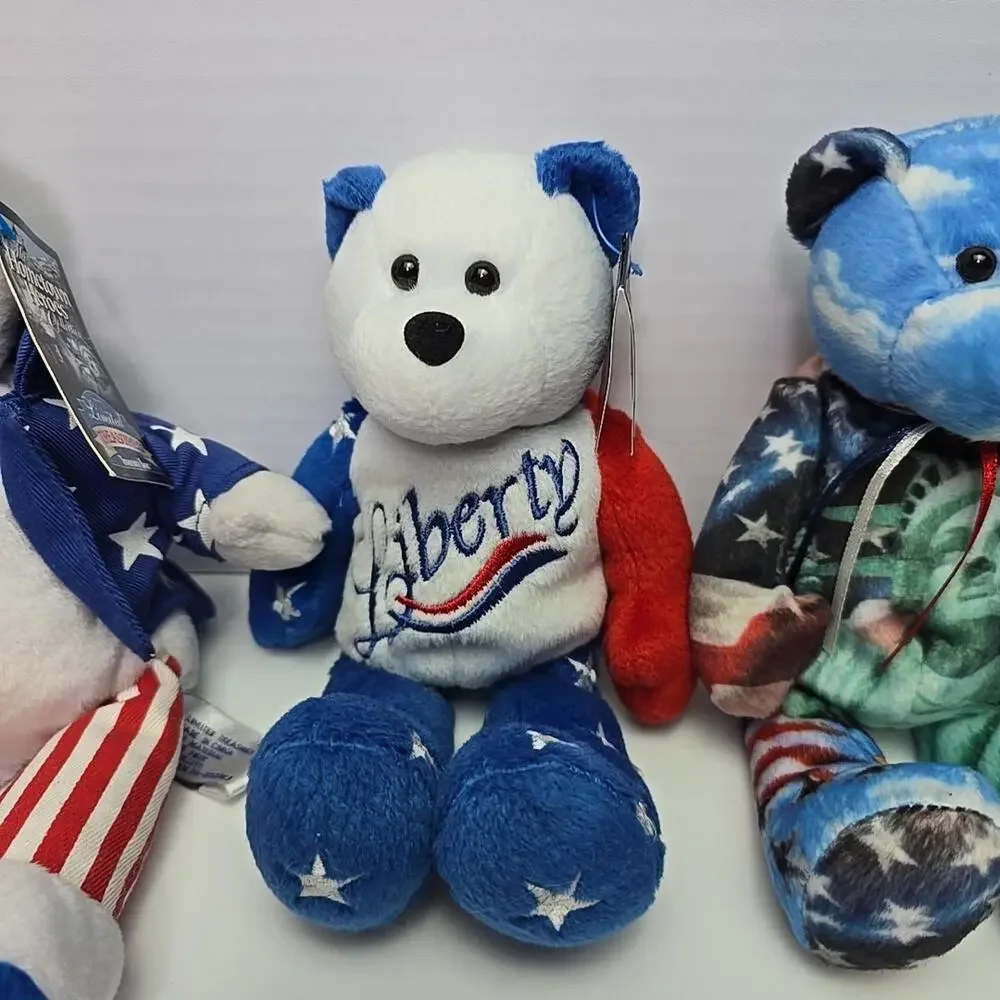 Vintage Limited Treasures 1999-2004 Assorted Collectible Bears Lot Of 6